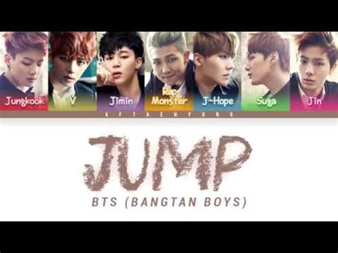 BTS 방탄소년단 JUMP lyrics HAN ROM ENG YouTube