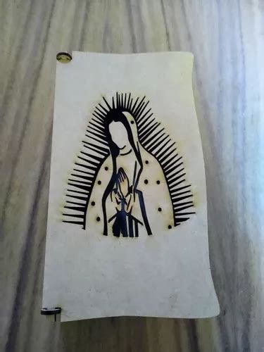 Caja Con Diseño Para Invitación Corte Láser Virgen Guadalupe en venta