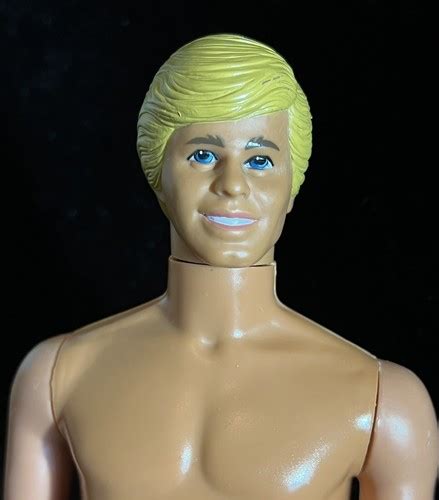 Blonde Ken Mattel Barbie Doll Knees Bend Nude For OOAK B EBay