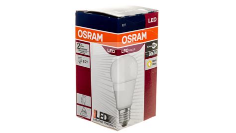 Żarówka LED E27 9W VALUE CLA60 9W 827 806lm 2700K odpowiednik 60W