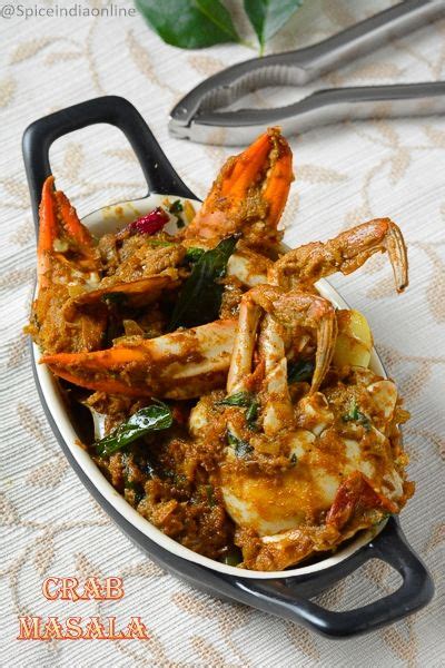 Nandu Masala How To Make Crab Masala Spiceindiaonline Recipe