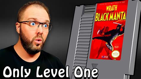 Wrath Of The Black Manta Nes Only Level One Youtube