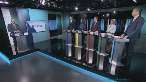 Welsh Politicians Clash In First Televised Election Debate Itv News Wales