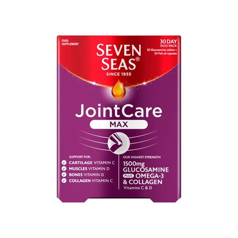 Seven Seas Joint care Max 30×2 tablets 1500mg | SHOPPE.LK