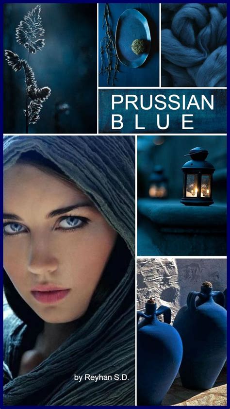 Prussian Blue Color Palette