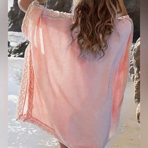Swim Nwt Beach Bathing Suit Swim Bikini Swimsuit Oversized Cover Up Dresses Poshmark