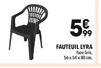 Promo Fauteuil Lyra Chez Supeco Icatalogue Fr