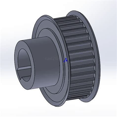 3m同步轮solidworks模型