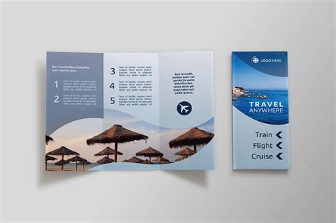 Travel Tri-fold Brochure - SK – MasterBundles