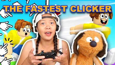 I Became The FASTEST CLICKER Roblox Race Clicker YouTube