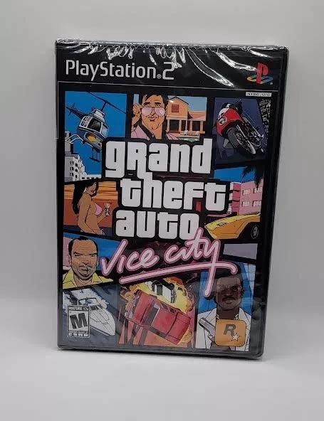 GRAND THEFT AUTO Vice City COMPLETE CIB WITH MAP GTA Sony PlayStation