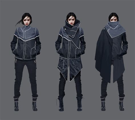 Artstation Costumes Ivona Denovic Sci Fi Clothing Cyberpunk