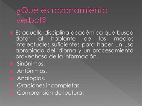 Razonamiento numérico verbal y abstracto PPT