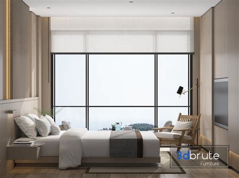 Hotel Room 1 3d model Buy Download 3dbrute