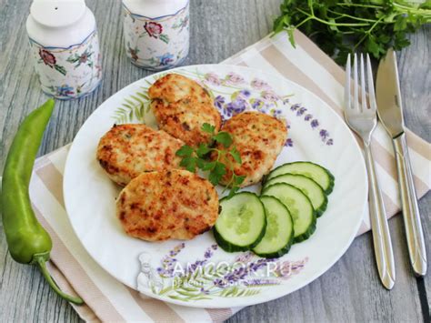 Котлеты из индейки с овощами — рецепт с фото пошагово
