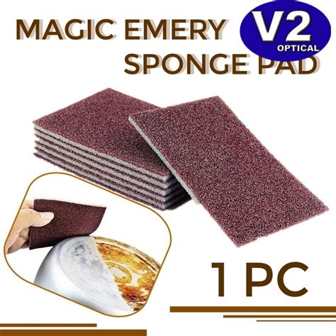 Pc Magic Nano Emery Sponge Pad Cleaning Carborundum Eraser Rub Dish