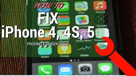 How To Fix Iphone 5 Or 4s Or 4 Proximity Sensor Issue Youtube