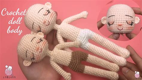 How To Crochet Doll Body 2 2 Crochet Dolls Head Easy And Cute