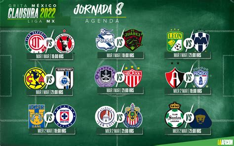 Liga Mx Dónde Ver En Vivo Los Partidos De Hoy Jornada 8 Clausura 2022