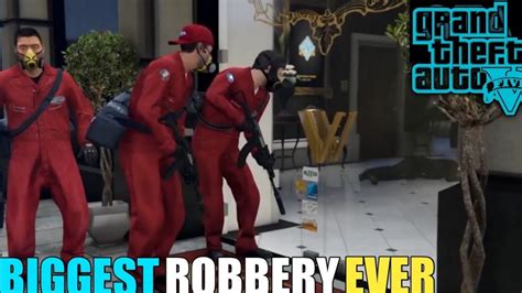 ROBBERY IN CITY S BIGGEST JEWELLERY SHOP GTA V GAMEPLAY PART 1 YouTube