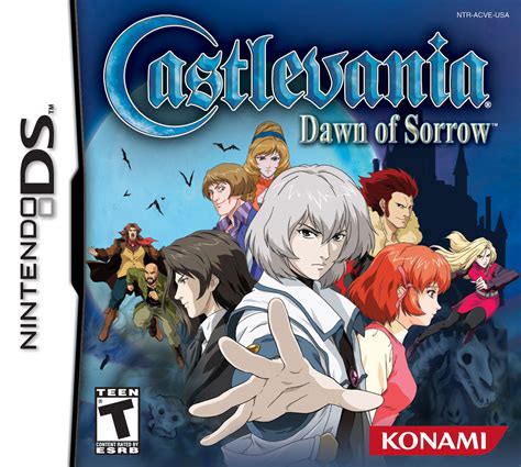 Castlevania Dawn Of Sorrow Nintendo Ds Box Art Gggames