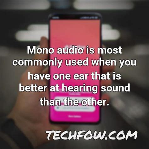 Should Mono Audio Be on or Off [Expert Advice] - TechFOW.com