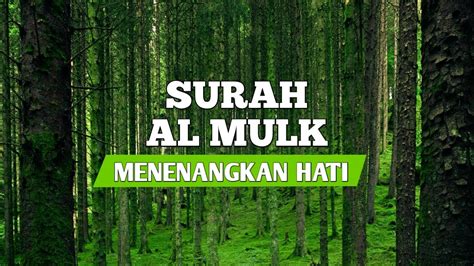 Surah Al Mulk Merdu Menenangkan Hati Youtube