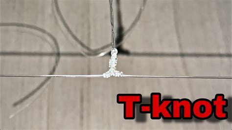 No More Tangled Rigs With This T Knot Youtube