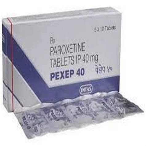 Paroxetine 40 Mg Tablets At Rs 409box Paroxetine Tablets In Nagpur