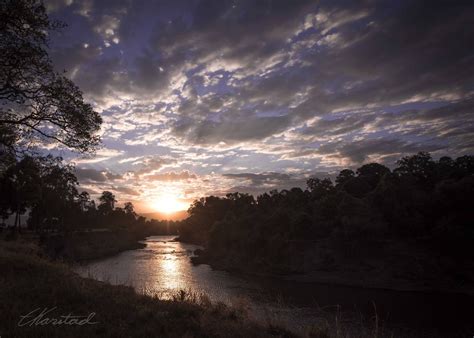 Elsen Karstad S Pic A Day Kenya Mara River Sunset