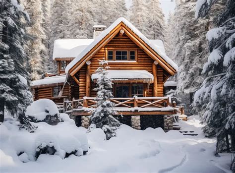 A Winter Wonderland: Discovering a Modern Cozy Log Cabin - Finest Cabins