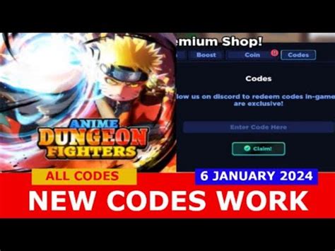 NEW CODES FREE GOLD Anime Dungeon Fighters ROBLOX ALL CODES