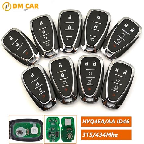 Keyless Remoto Carro Chave Fob 315 434mhz Id46 Chip Para Chevrolet