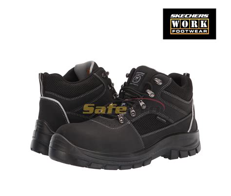 Skechers Work Trophus Lectic St Mid Cut Safety Shoes Safepro