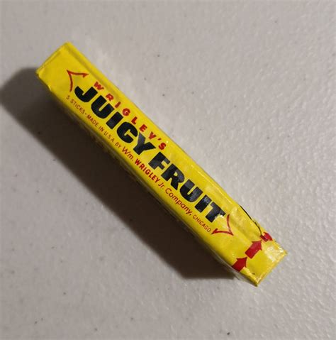 Vintage S Wrigley S Juicy Fruit Chewing Gum Original Sealed Nos