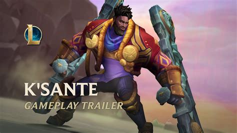 Ksante The Pride Of Nazumah Gameplay Trailer League Of Legends