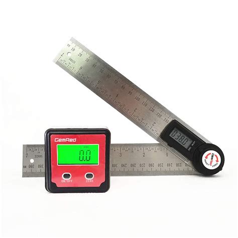 Gemred Mini Digital Level Angle Gauge Angle Finder Protractor