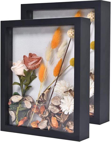 Amazon Pack Shadow Box Frames Display Case Shadow Box Frame