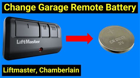 How To Change The Battery In A LiftMaster Remote Control