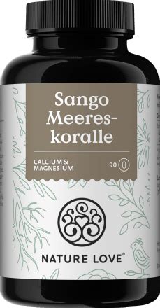 Nature Love Sango Meereskoralle Calcium Magnesium Kapseln St