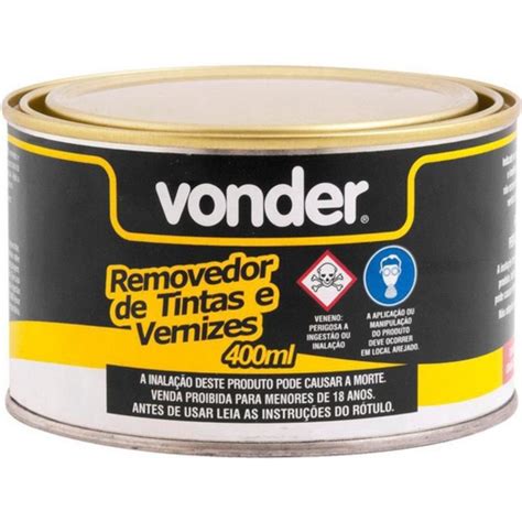 Removedor De Tintas Vernizes Ml Vonder Madeiramadeira