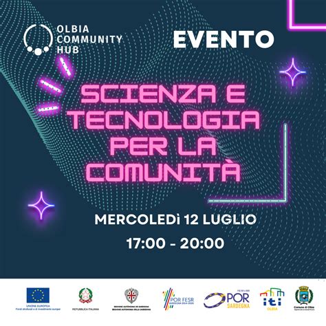 Olbia Community HubScienza e Tecnologia per la Comunità Un Evento