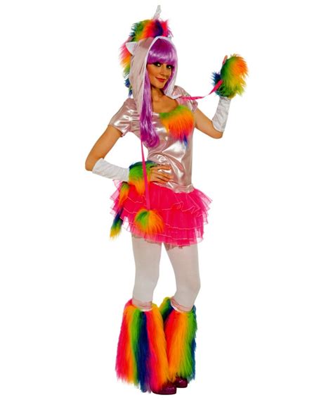 Adult Rainbow Unicorn Costume Women Costume