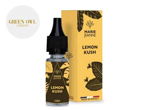 E Liquide Lemon Kush CBD 300mg Marie Jeanne Cannanews Fr