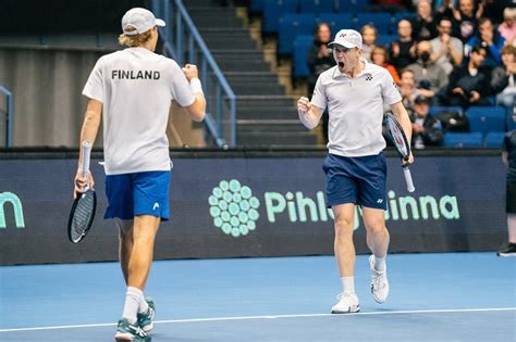 Finlandia Gana El Dobles Y Queda Match Point Contra Argentina En Copa