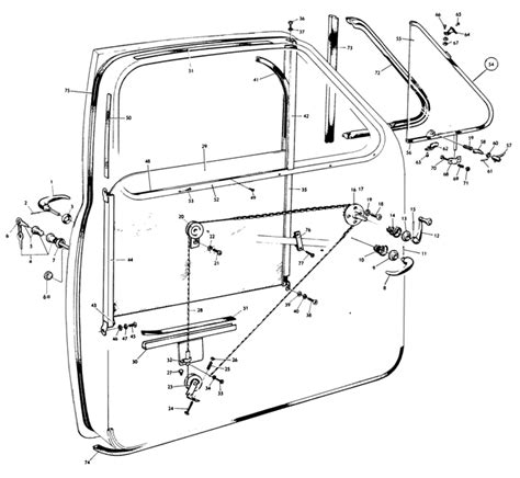 Volvo Pvduett Body Door Components Door Components 444544