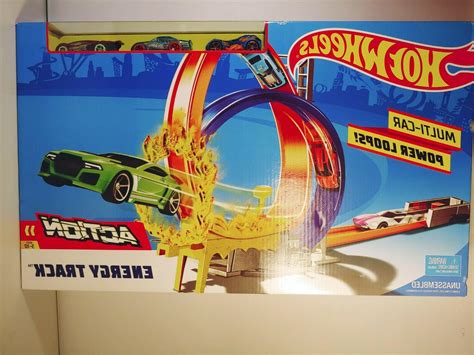 NEW Mattel Hot Wheels Multi Car Power Loops