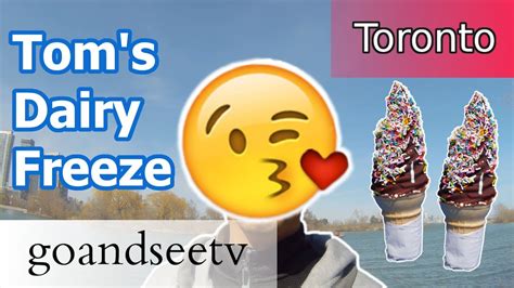 Toms Dairy Freeze ~ Best Toronto Soft Serve Ice Cream Toronto Canada Travel Guide See