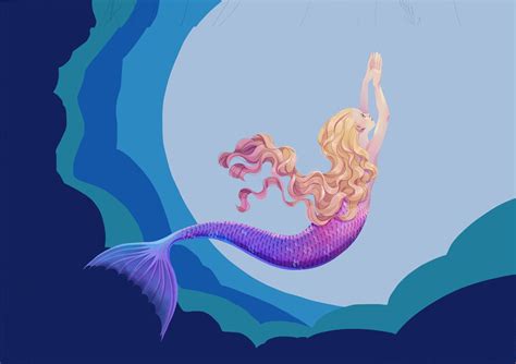 The Little Mermaid - Book Illustration on Behance