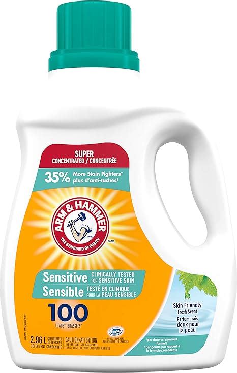 Arm And Hammer Liquid Laundry Detergent For Sensitive Skin Super